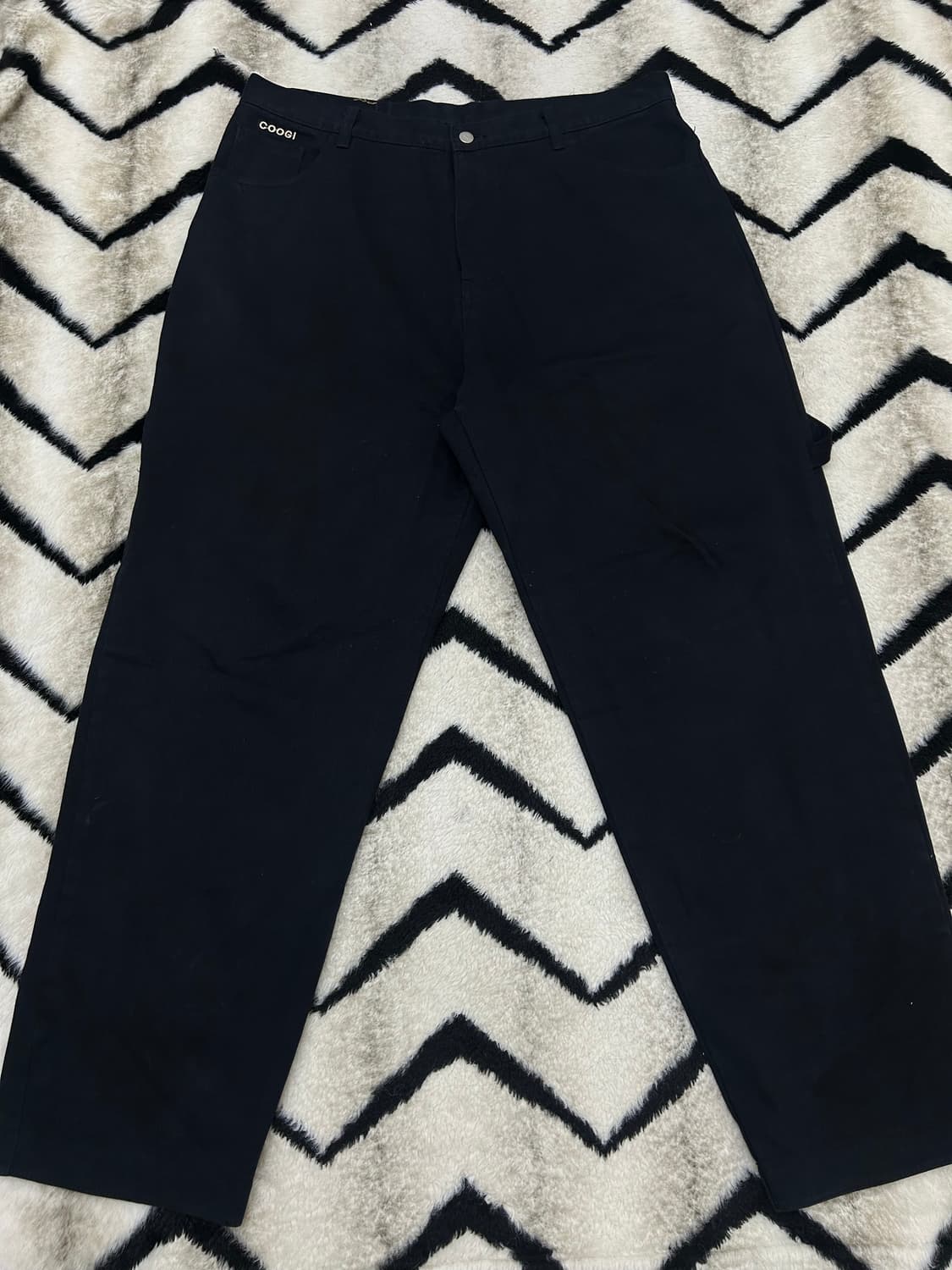 [40]쿠지 올드스쿨 카펜더 데님 팬츠/블랙 상품이미지3