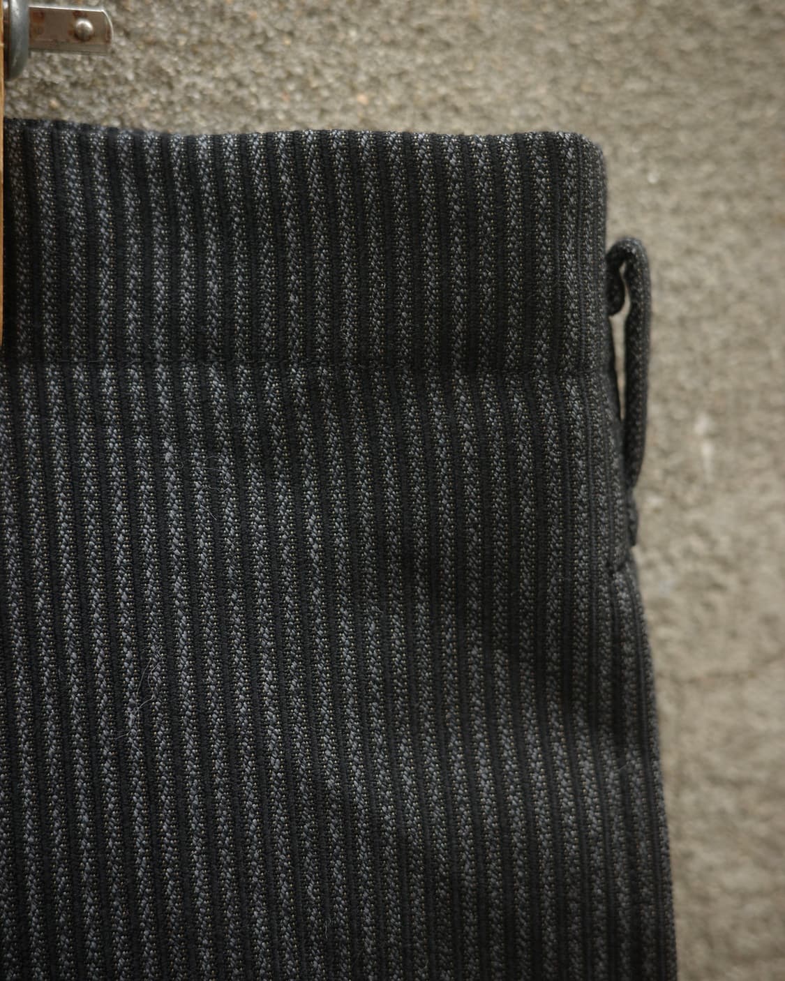 60-70‘s 테일러드 울 스트라이프 슬랙스 상품이미지3