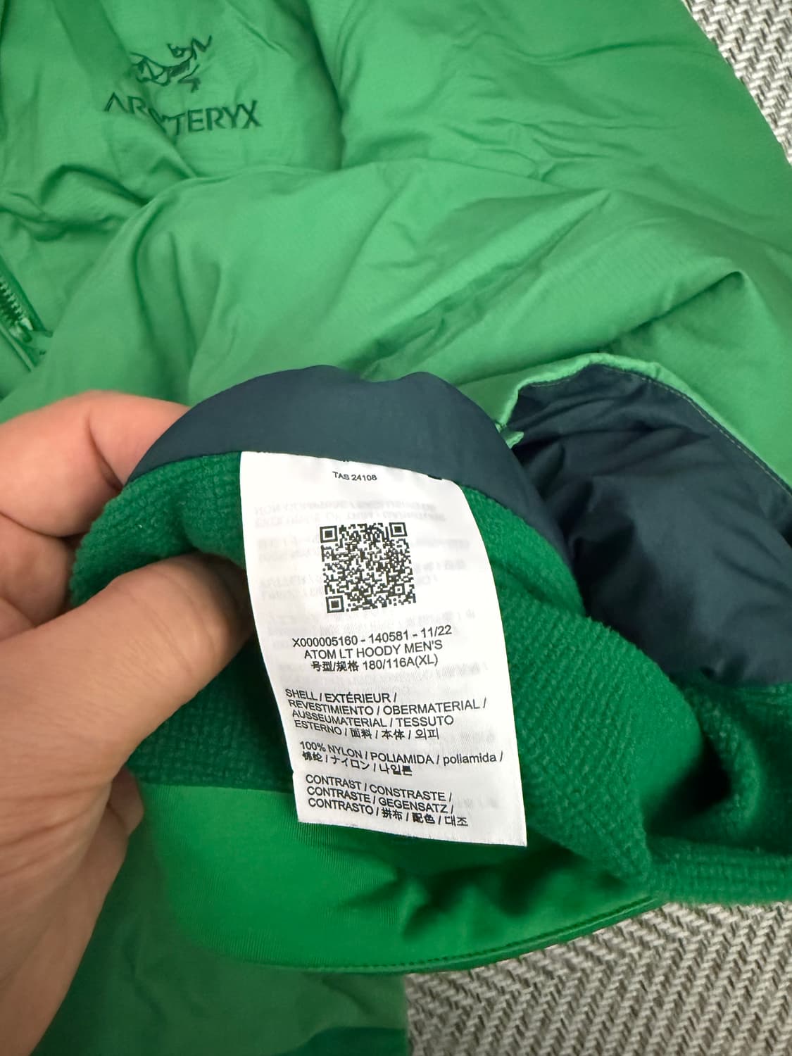 아크테릭스 아톰LT 후디 xl 상품이미지5