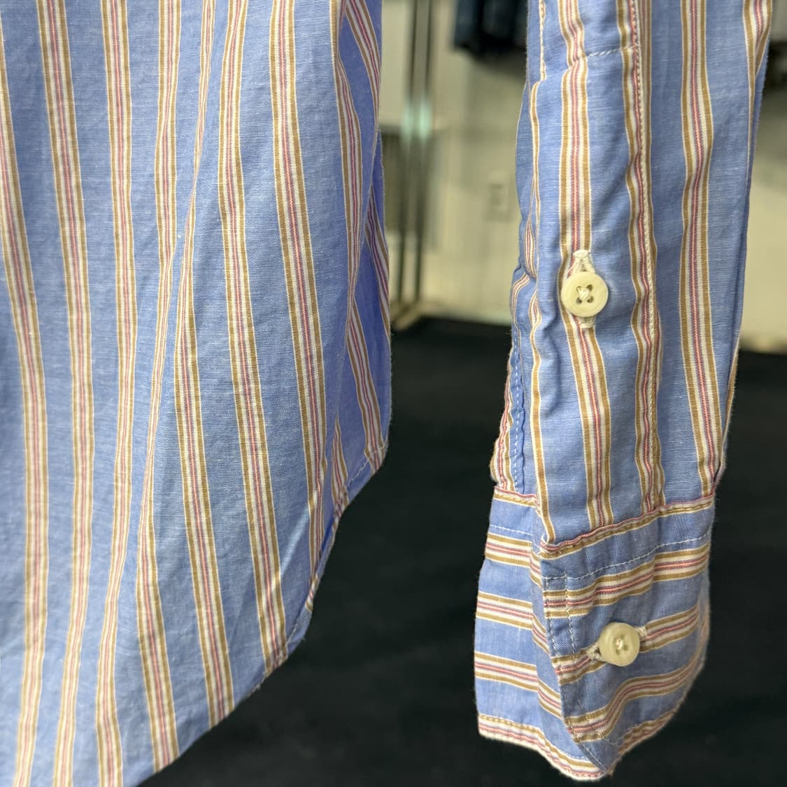 [S] GITMAN BROS 짓먼브로스 스트라이프셔츠 상품이미지4