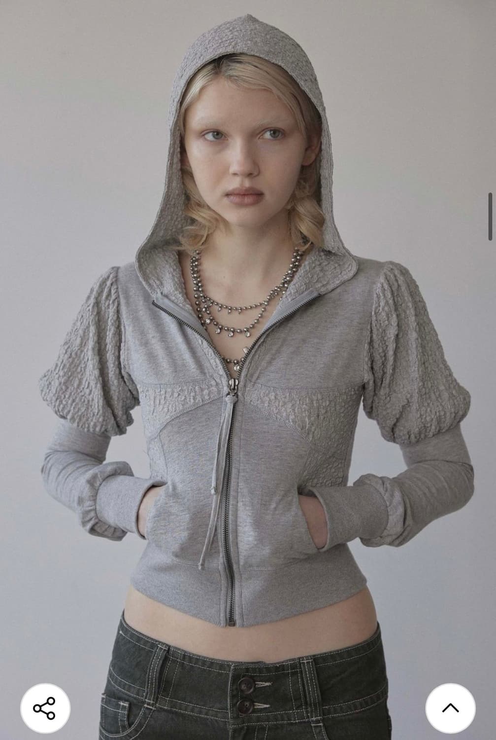 Sculptor Puff Zip-up Hoodie 스컬프터 집업 후디 상품이미지1