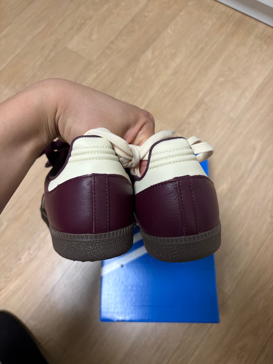 아디다스 삼바 LT 버건디 275새상품 상품이미지3