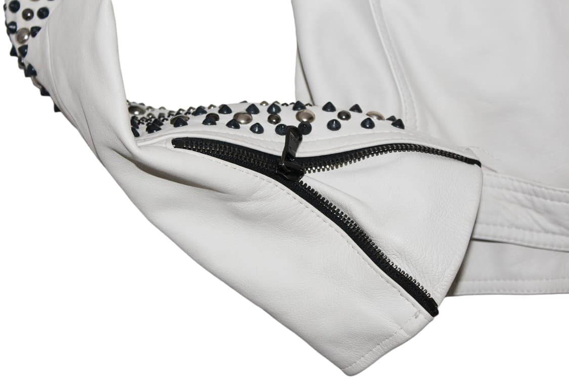 NOUR HAMMOUR Studded Leather Jacket 상품이미지5