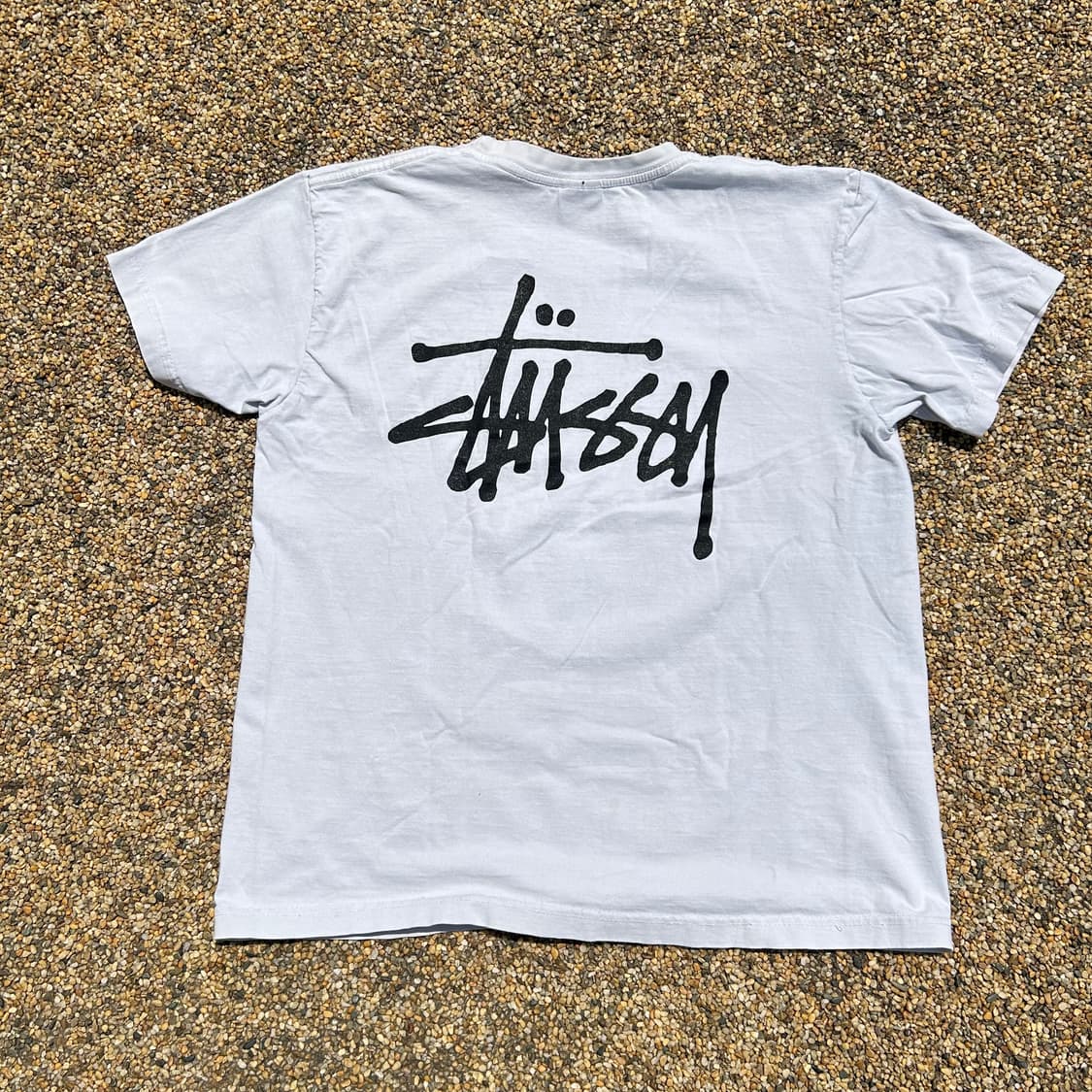 스투시(Stussy) 화이트 반팔티 상품이미지6