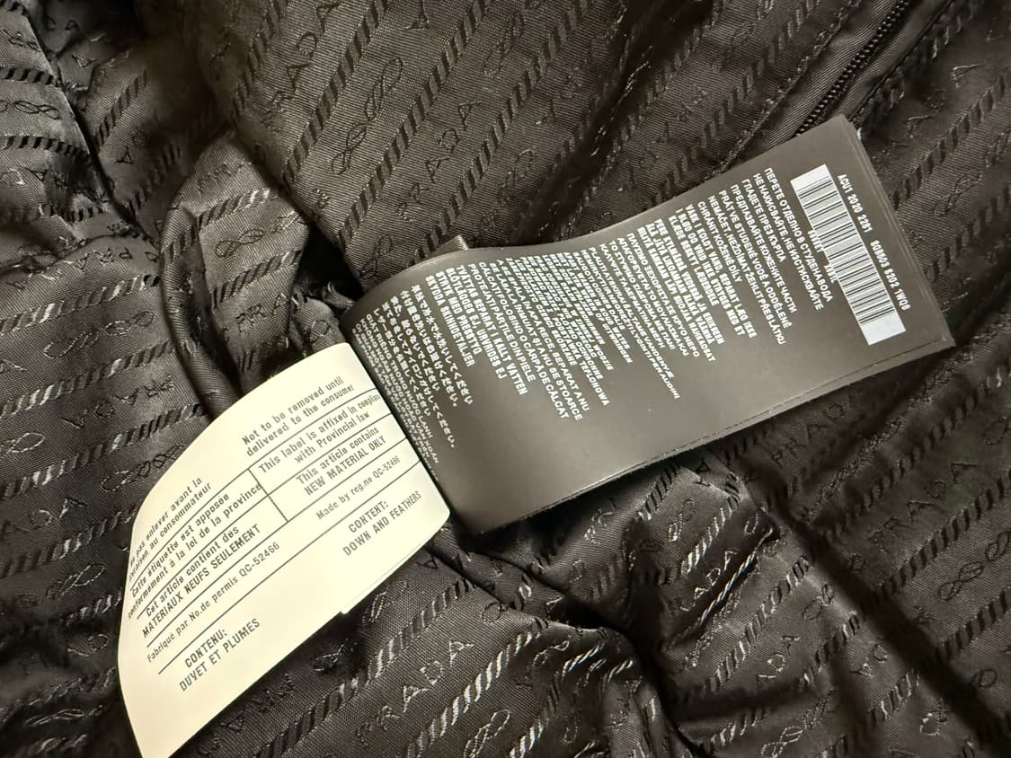 프라다 리나일론 패딩 자켓  상품이미지10