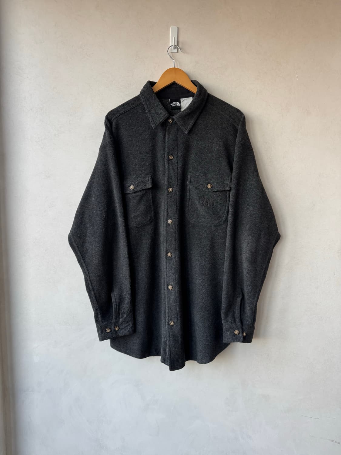 90s 노스페이스 플리스 셔츠 상품이미지2
