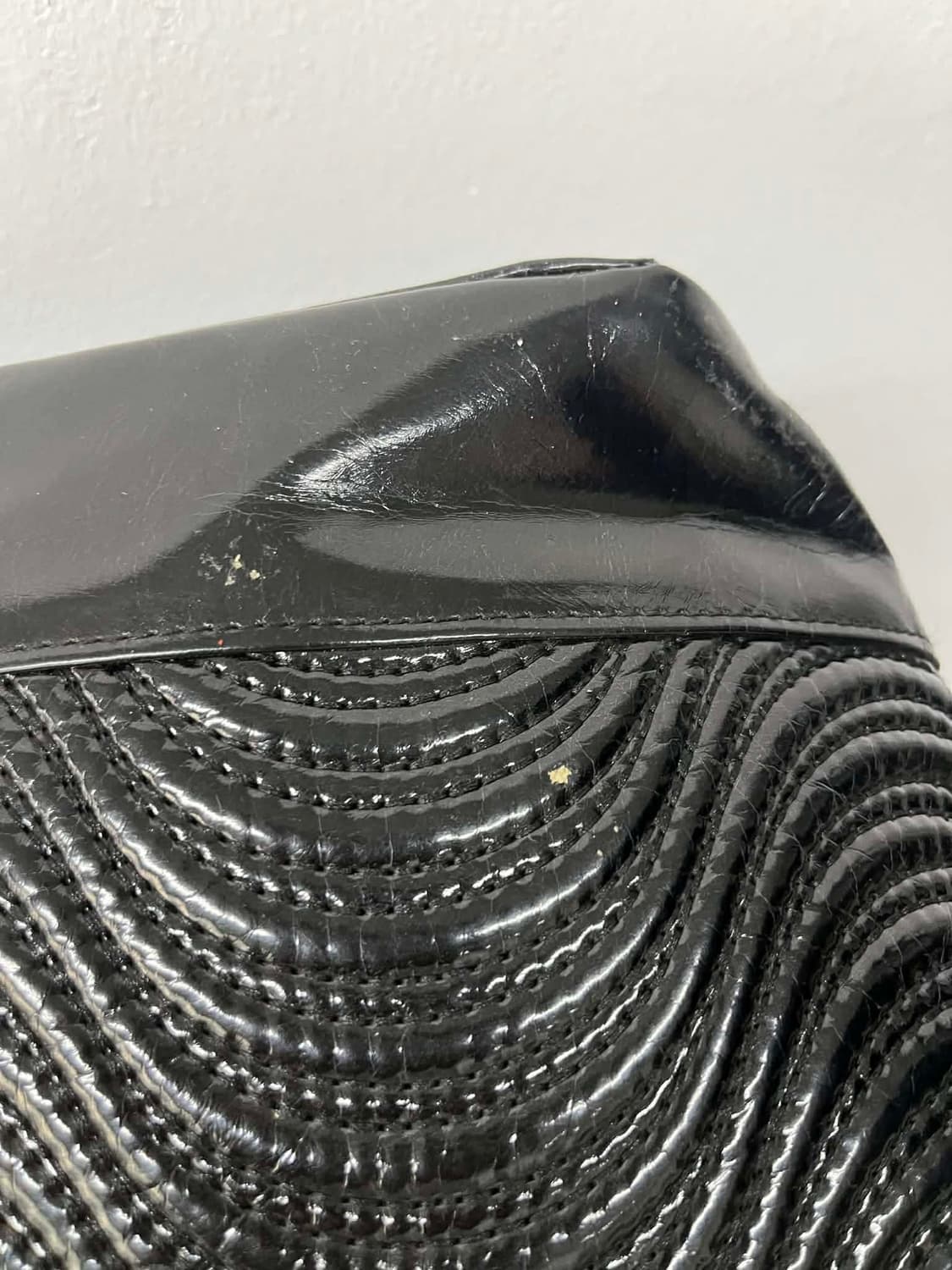 베르사채 페이던트 레더 쇼퍼백 토트백 상품이미지9