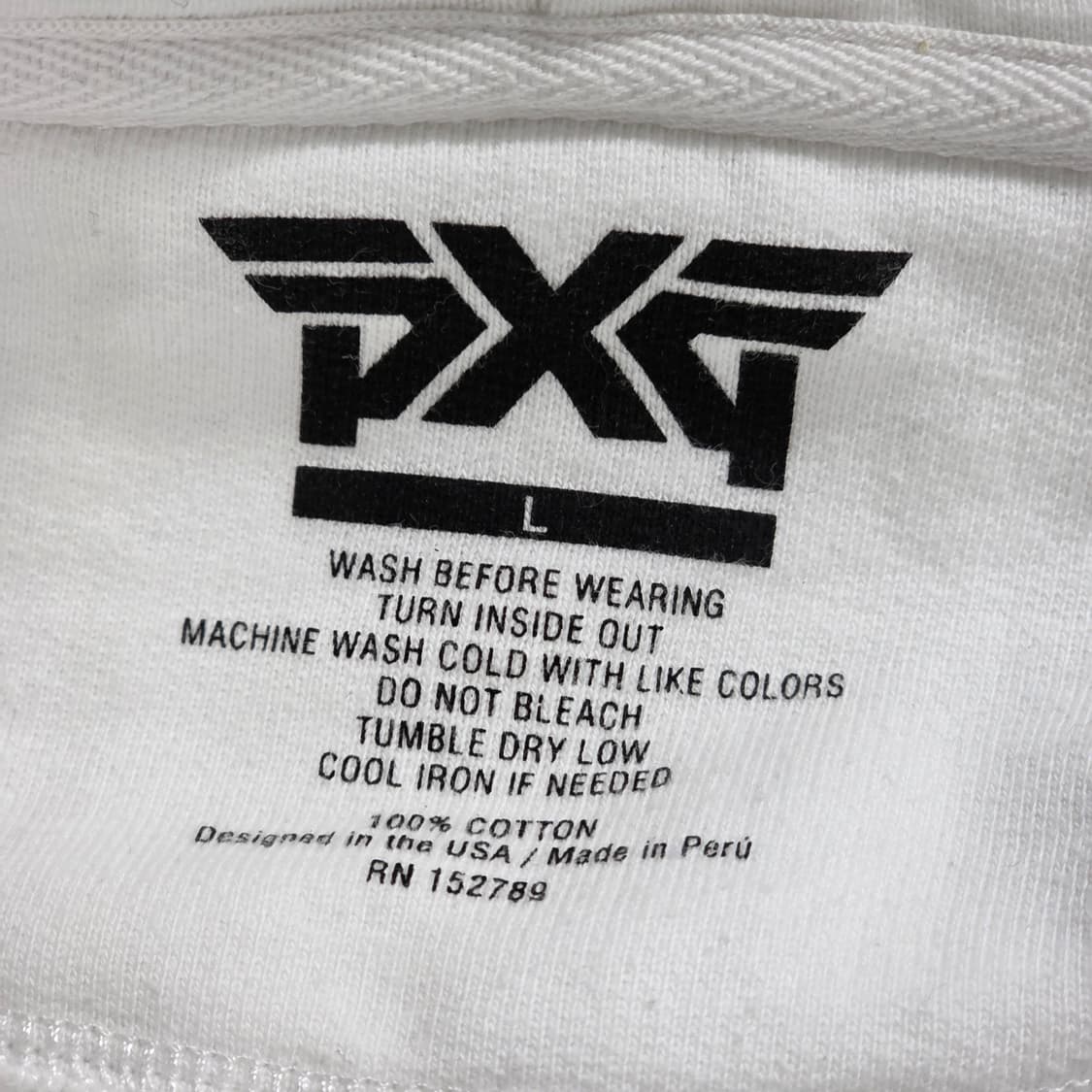 0172 [pxg] 후드티 흰색 긴팔 골프 공용 L 상품이미지7