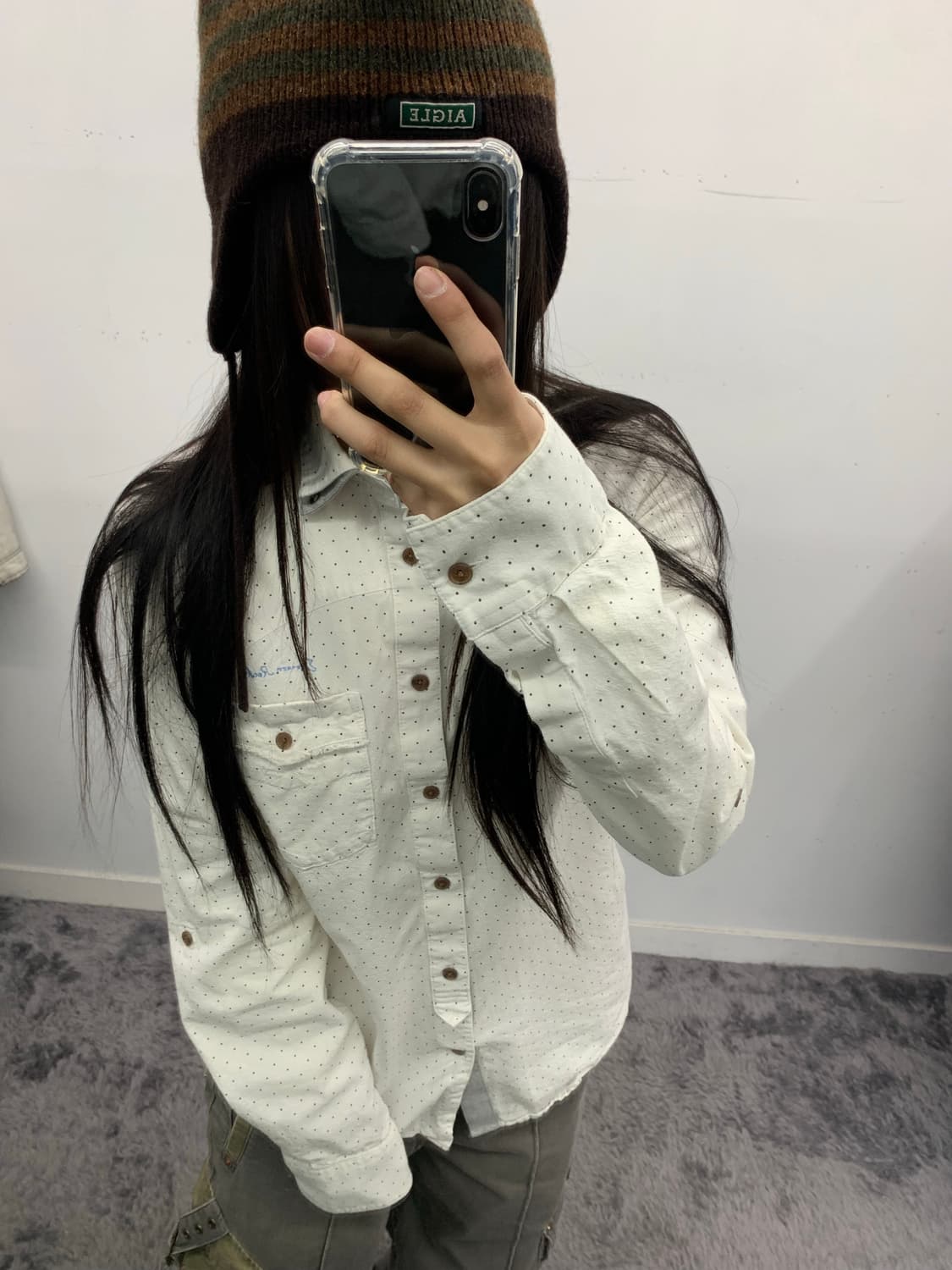 Ppfm 패턴 셔츠 상품이미지2