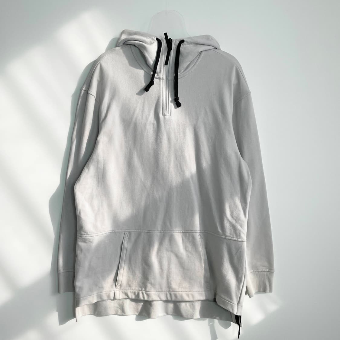 B1 팀버랜드 빈티지 백프린팅 롱 후드티  105사이즈 상품이미지1