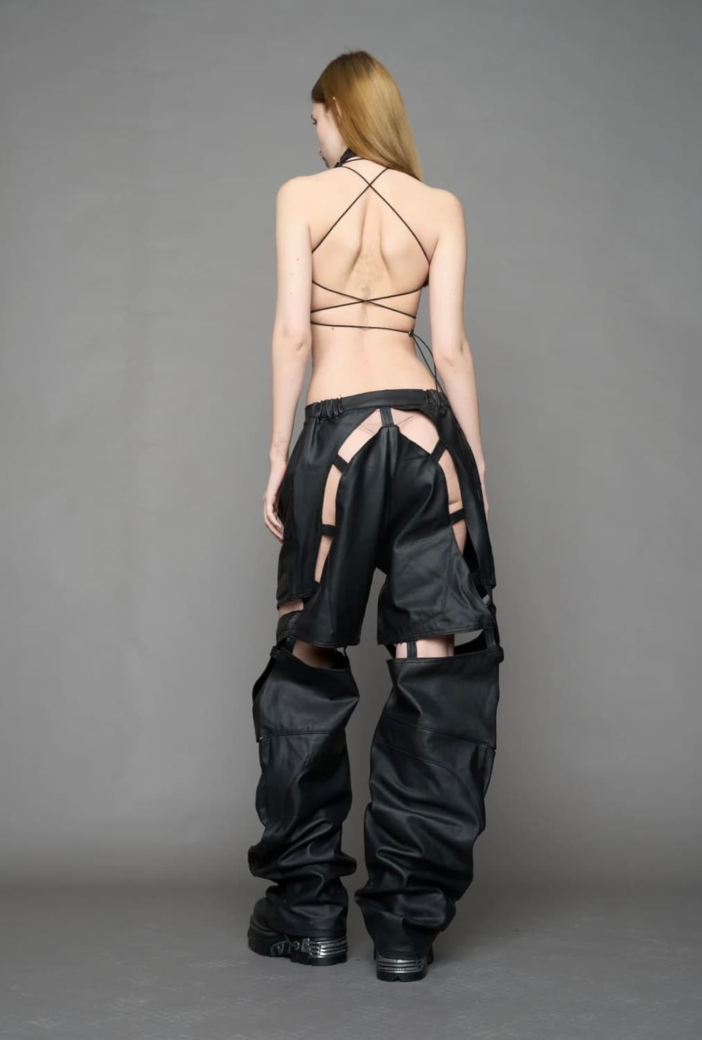 namilia moto leather pants 상품이미지3