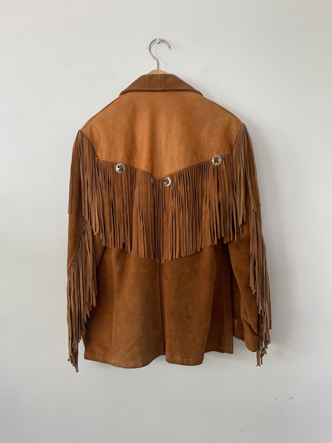 80's~90's Schott fringe leather jacket 상품이미지5