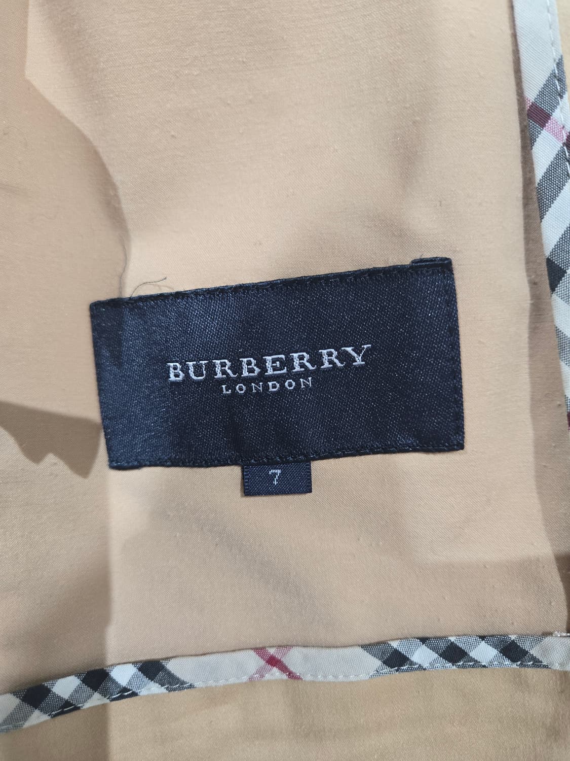 버버리 베이지 여성 자켓 블레이저 상품이미지5