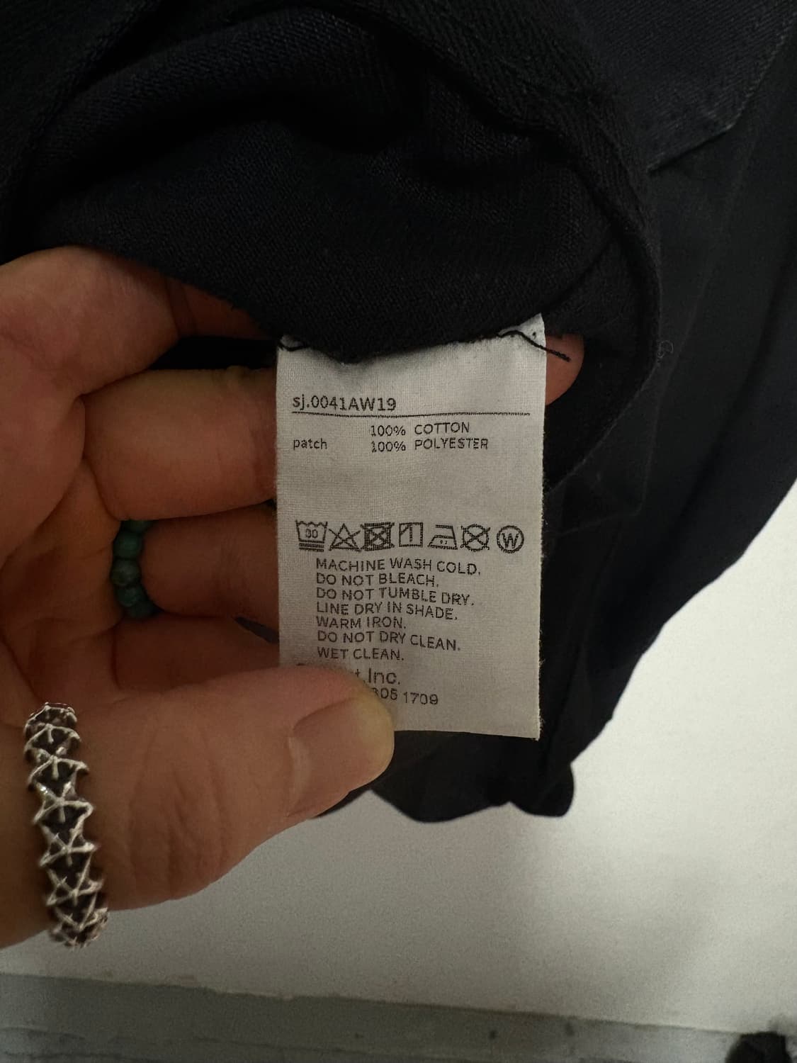 [S] 19AW 솔로이스트 오버사이즈 트러커 자켓 상품이미지4