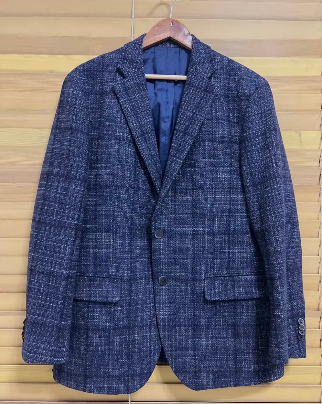 로가디스 남성 체크울캐시미어자켓 상품이미지2