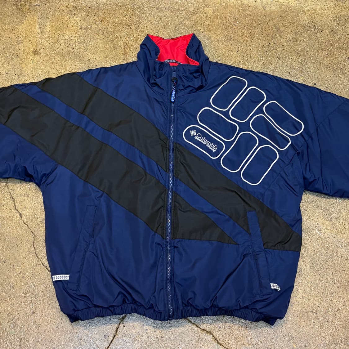 레어 90s USA 빈티지 컬럼비아 패딩 패딩점퍼 상품이미지3