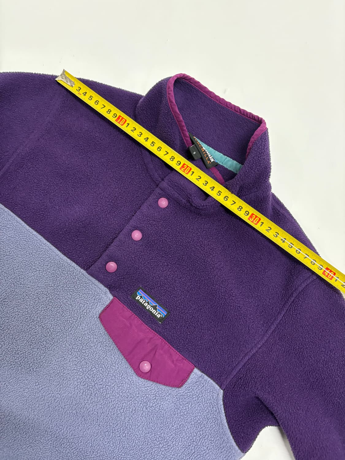 빈티지 파타고니아 신칠라 스냅티 퍼플 우먼즈S 상품이미지9