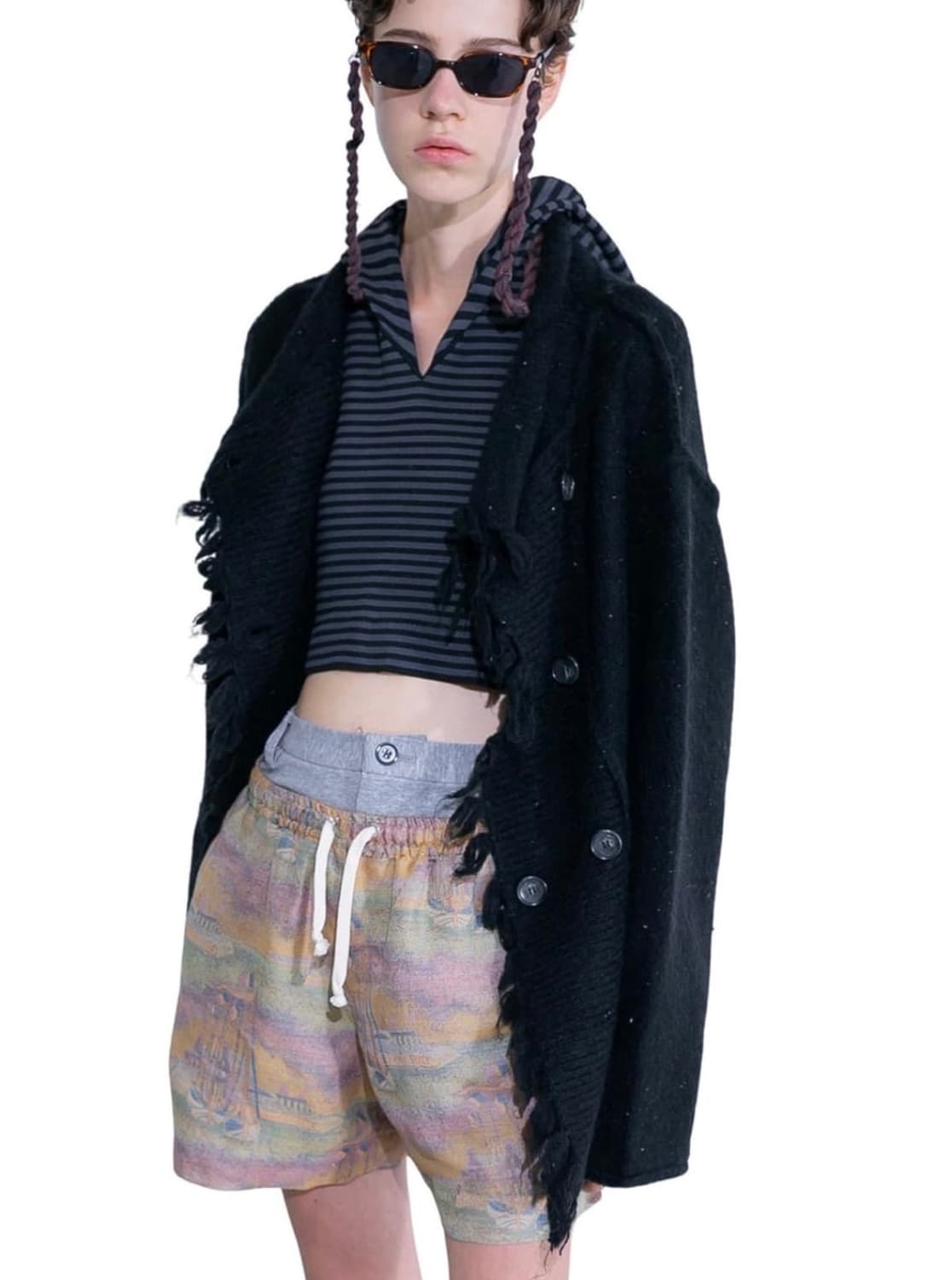 PERVERZE 퍼버즈 아웃 포켓 니트가디건 판매 상품이미지1