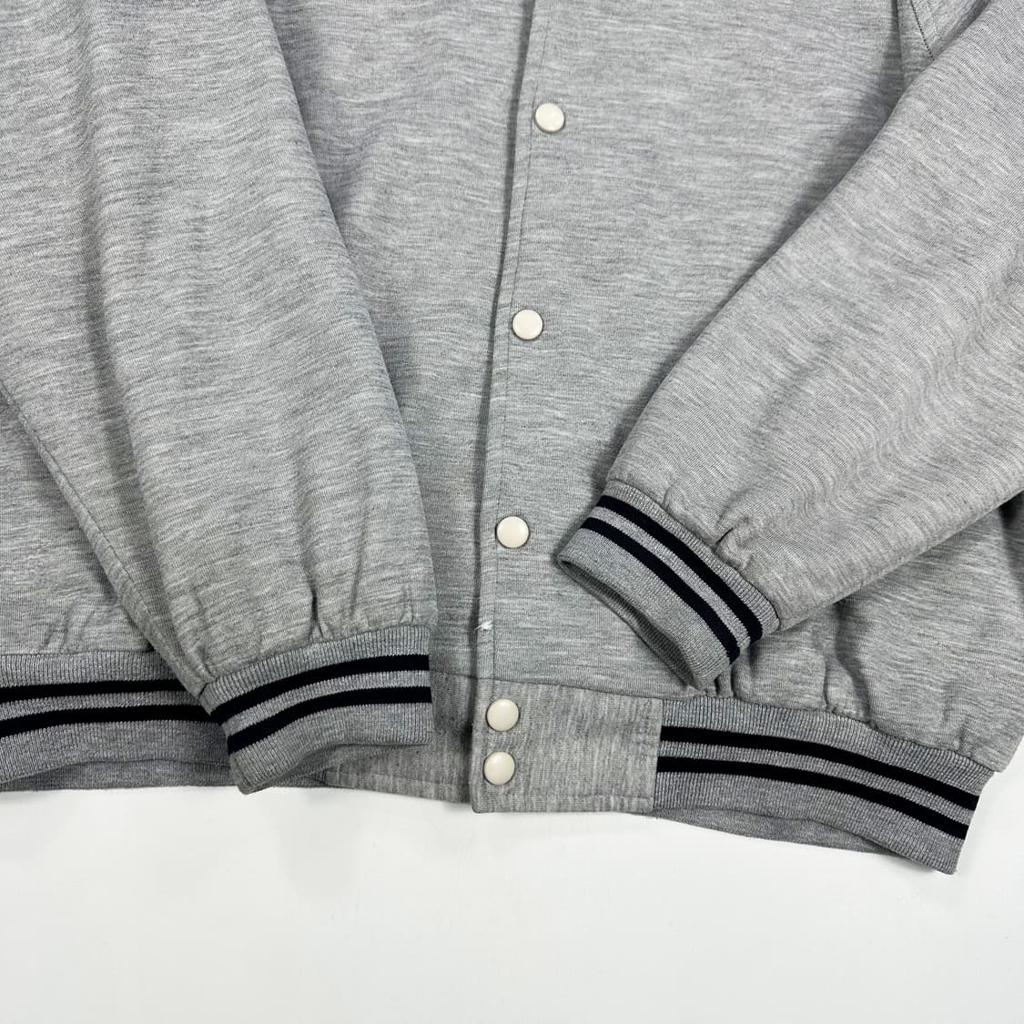 나이키 테니스 올드스쿨 그레이 바시티 자켓 (L) 상품이미지6