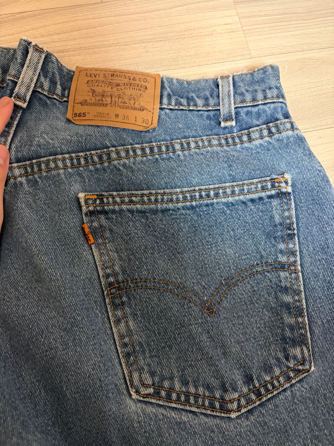 빈티지 00s 90s 리바이스 levis 565 made in usa 상품이미지3