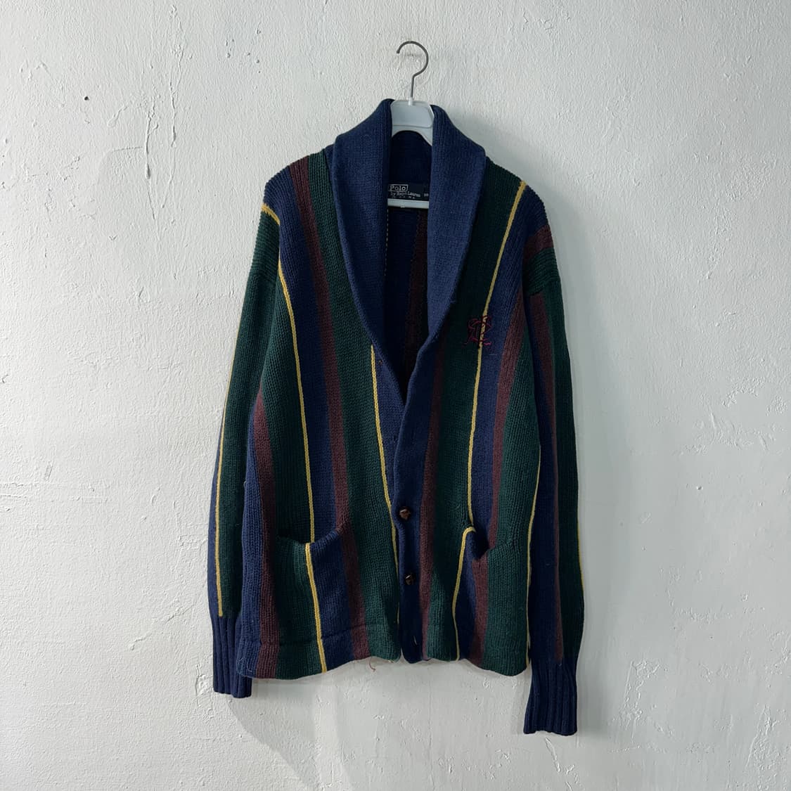 폴로랄프로렌 숄카라 가디건 90-95 상품이미지1