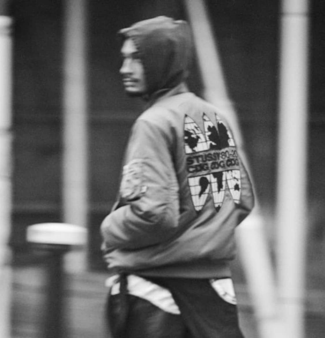 스투시 x CDG 마원 ma-1 자켓 S 상품이미지1