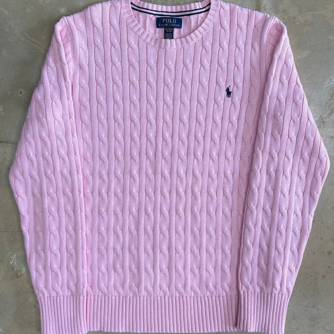 🫶🏻 폴로랄프로렌 여성용 Pink 케이블 니트 🫶🏻 상품이미지1