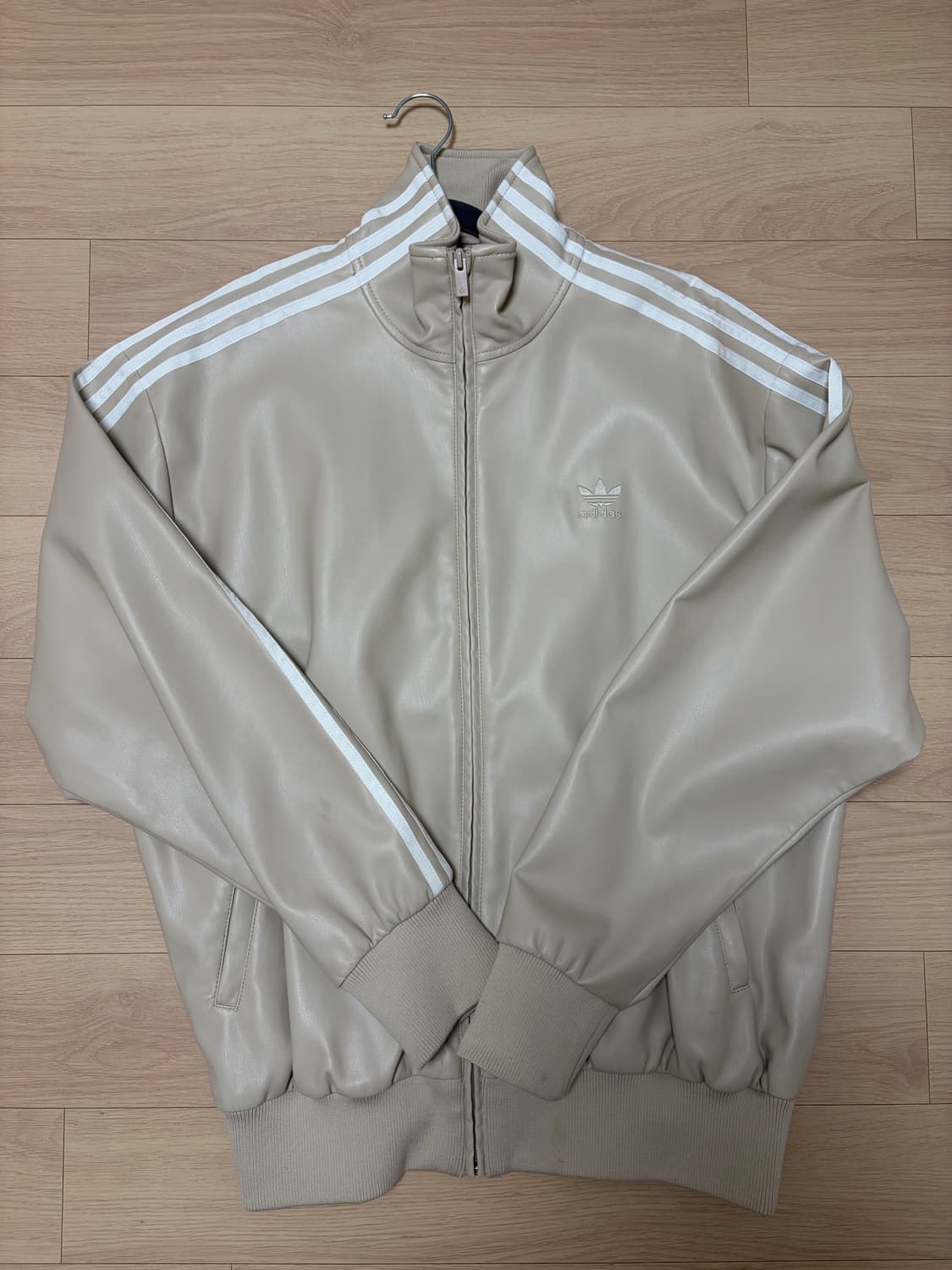 아디다스 포우 레더 아디컬러 3S 루즈 파이어버드 트랙수트 자켓 원더 베 상품이미지2