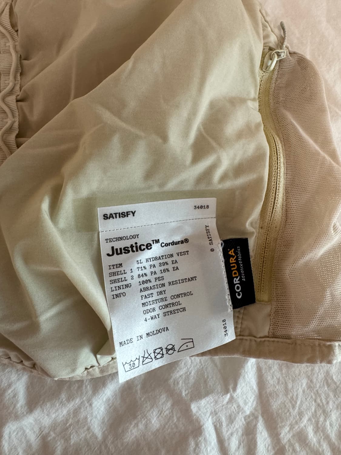 새티스파이 저스티스 코듀라 하이드레이션 베스트 미네랄컬러 L (새상품) 상품이미지8