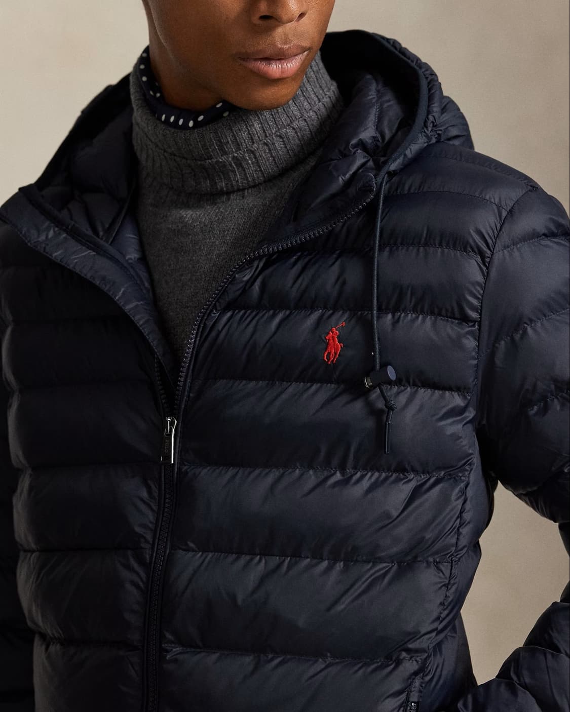 폴로 랄프로렌 후드 패딩 자켓 XL(국내 XXL) 상품이미지3