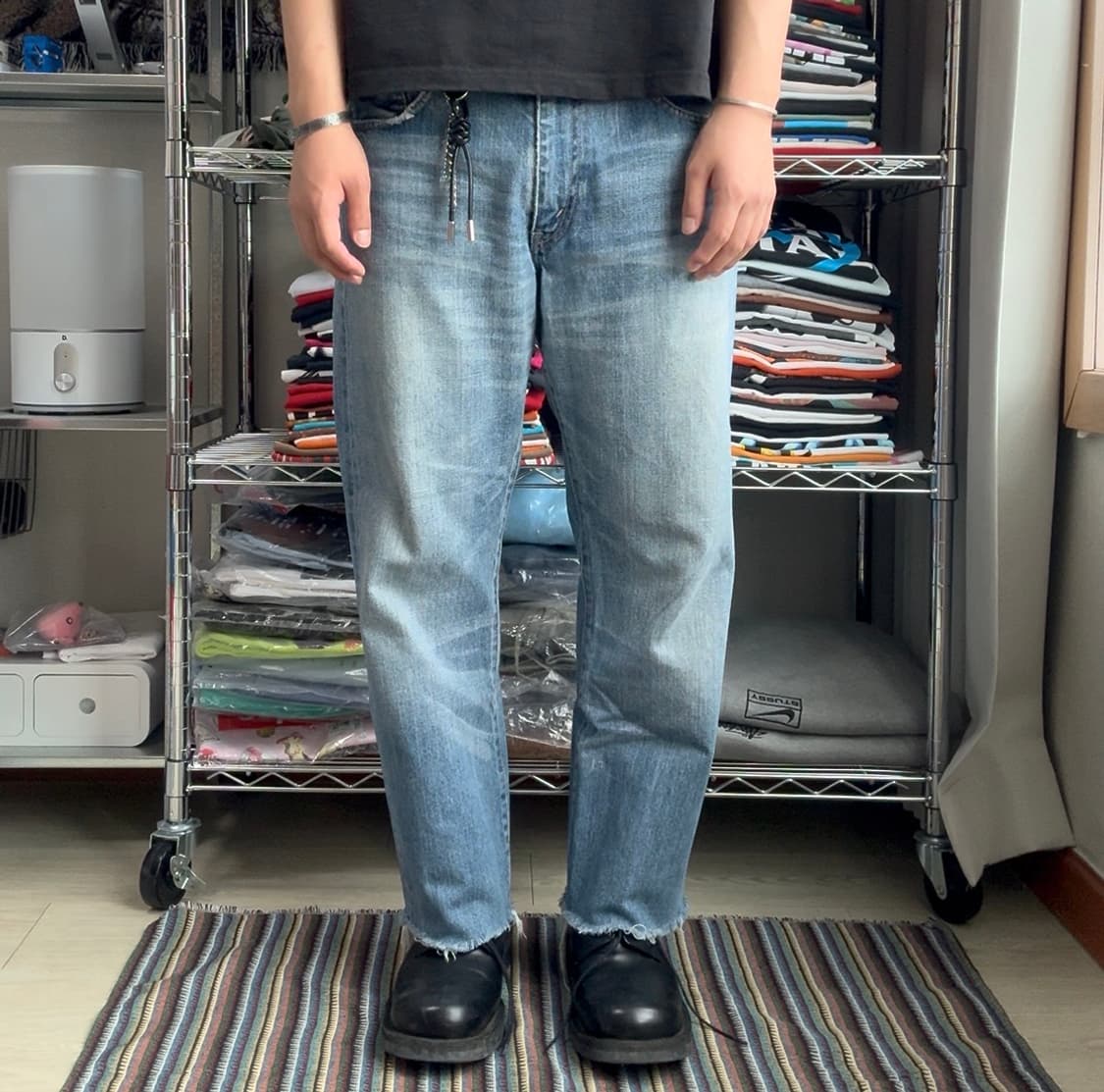00s 리바이스 빅e 502 데님 팬츠 상품이미지3