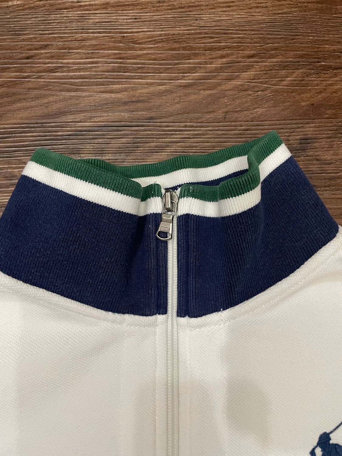 폴로 빅포니 코튼 집업 자켓 화이트 상품이미지7