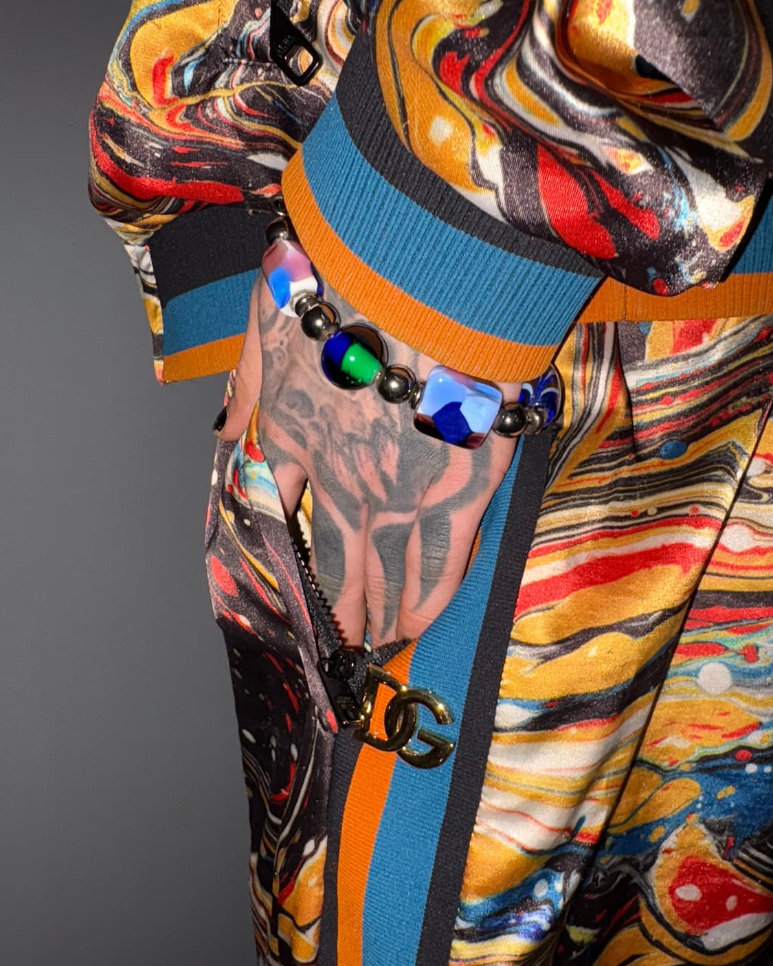 D&G Baroque Glass Bead Bracelet 상품이미지3