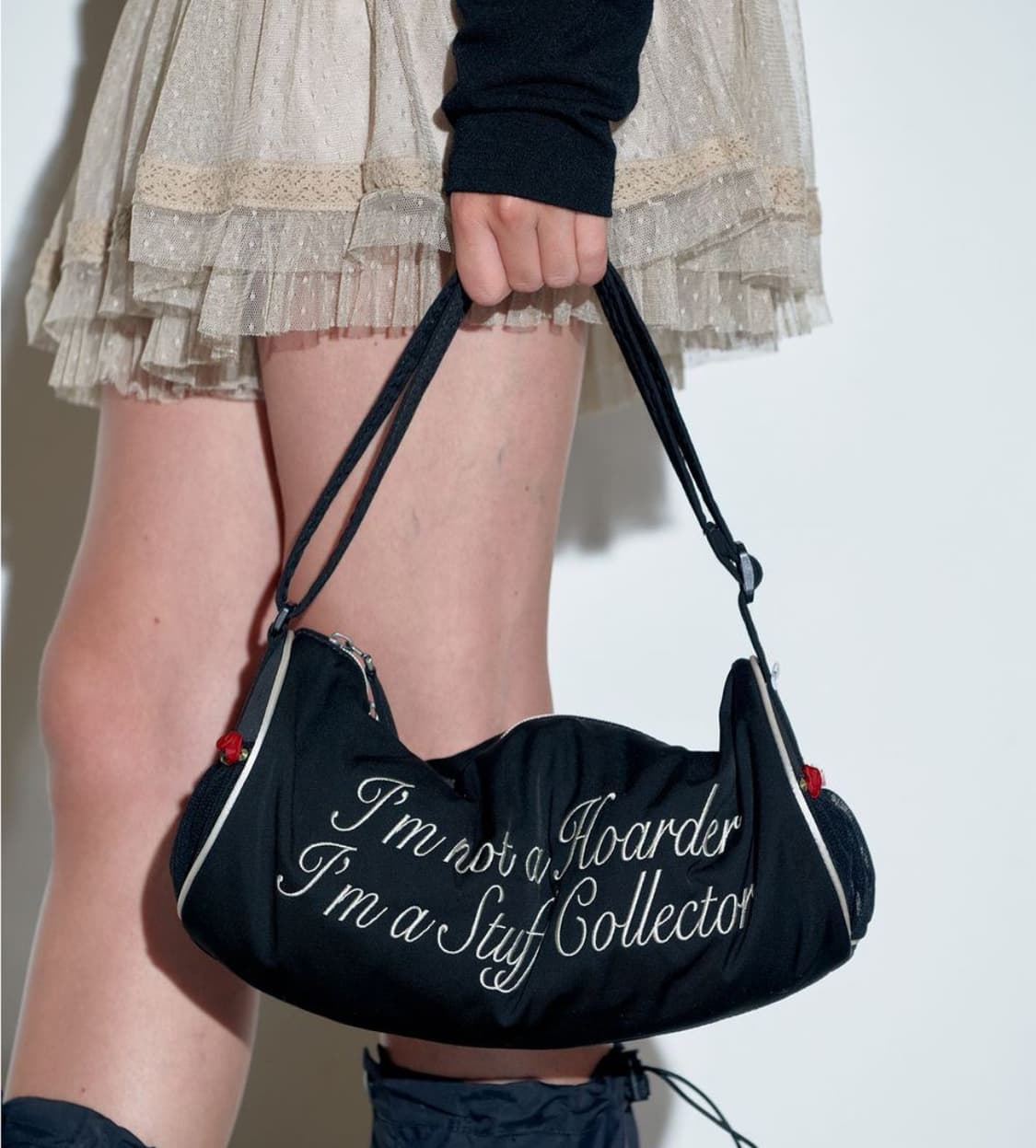 스컬프터 Rose Mini Duffle Bag Black 상품이미지3