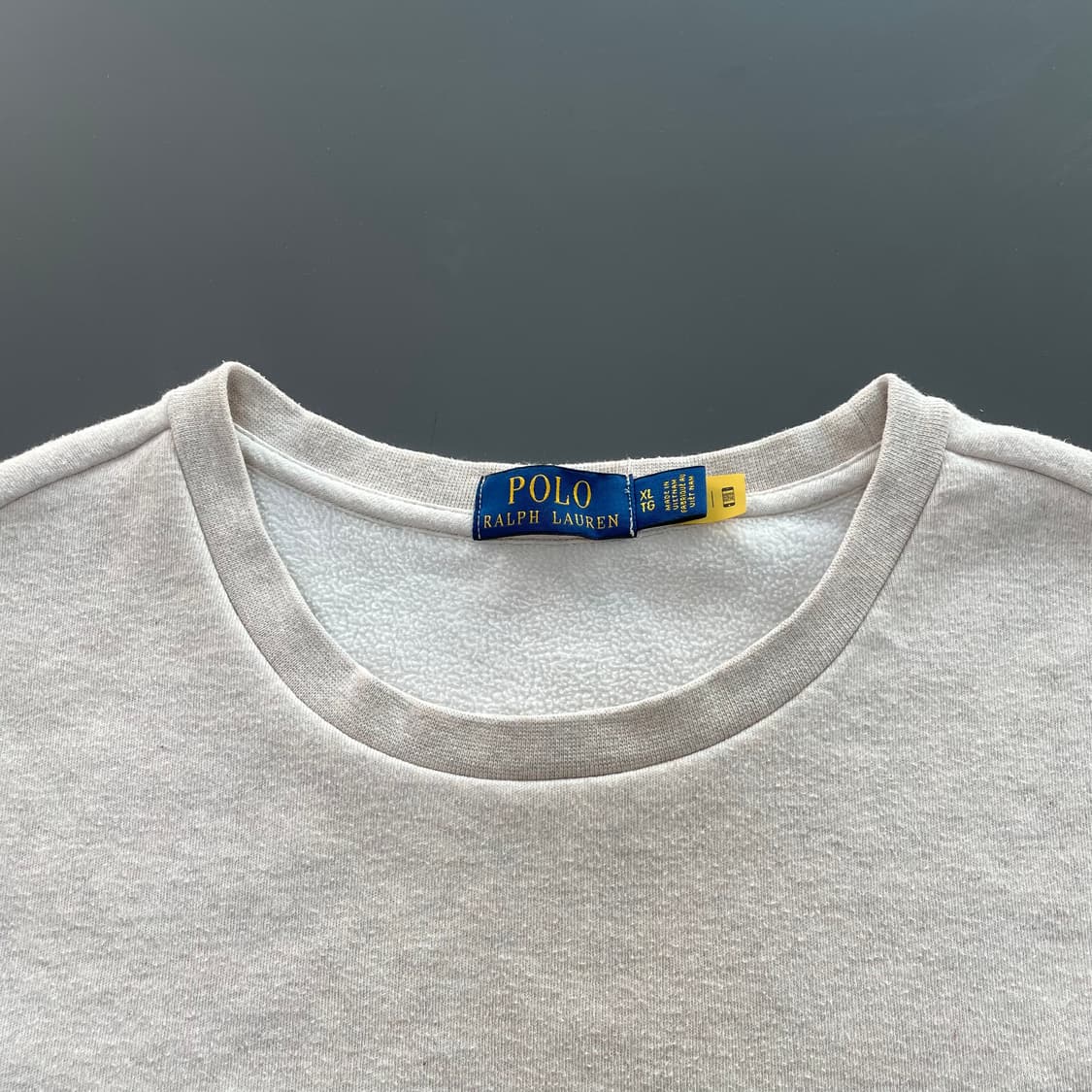 [XL] 폴로 랄프로렌 자수로고 코튼 스웻셔츠 맨투맨 QR인증 상품이미지7