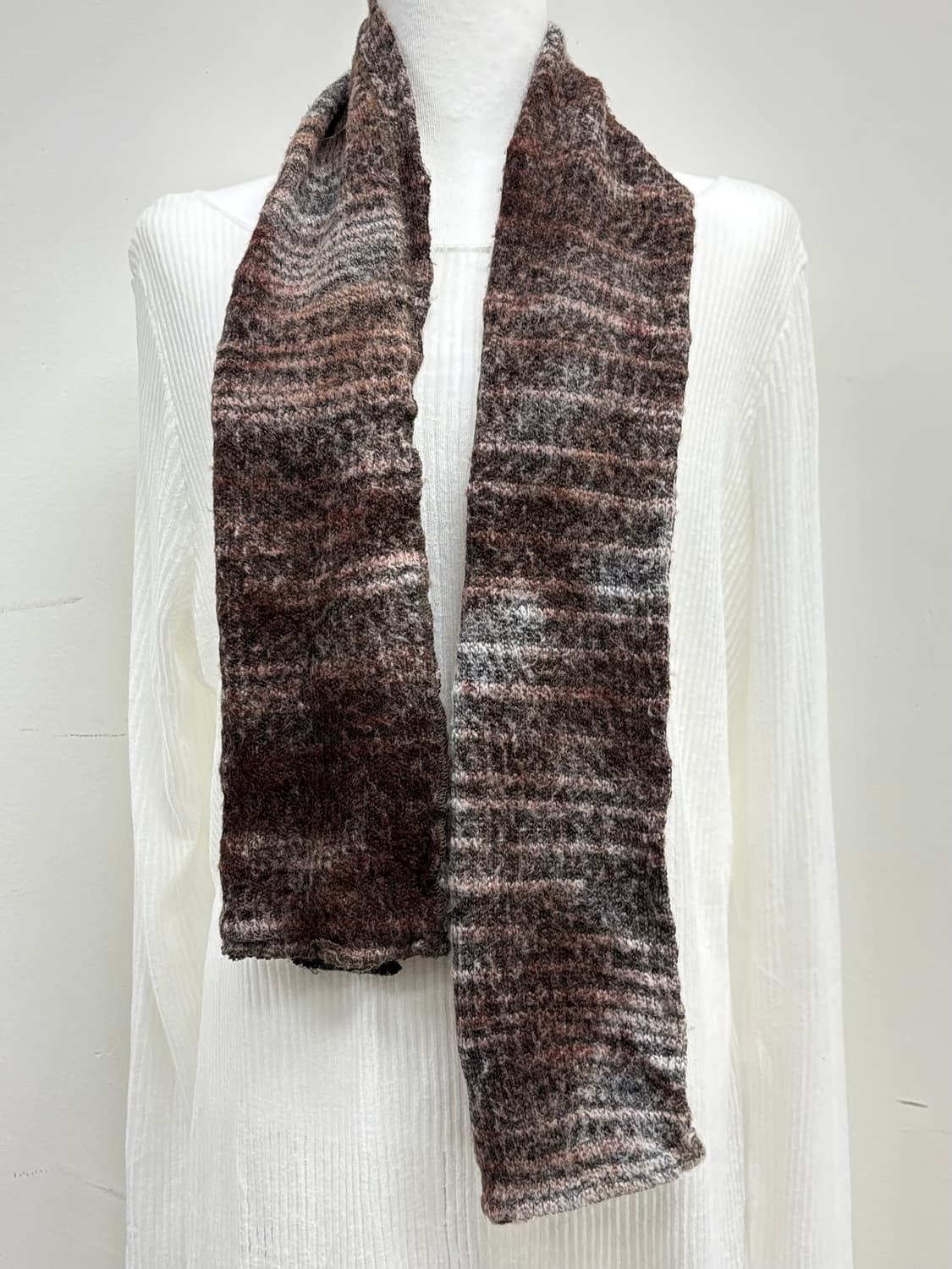빈티지 브라운 머플러 목도리 상품이미지3