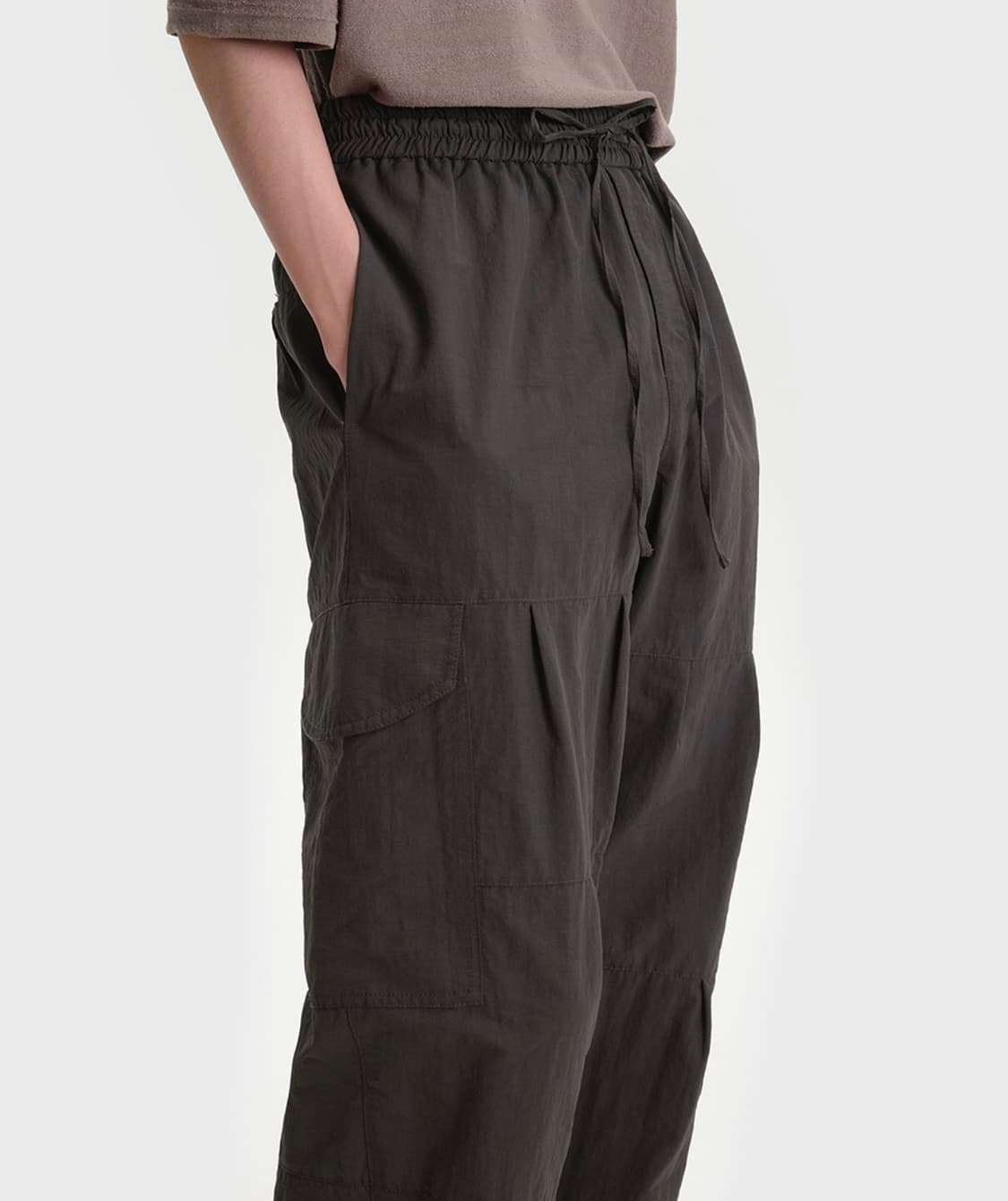 벨리에 Drizzle Cargo Pants - Khaki Gray 상품이미지7