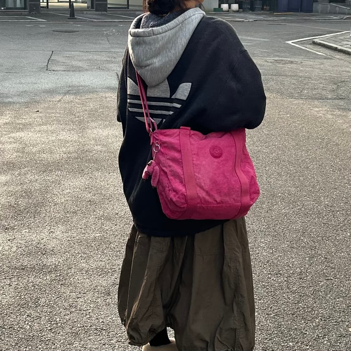 키플링 핑크 크로스백 상품이미지9