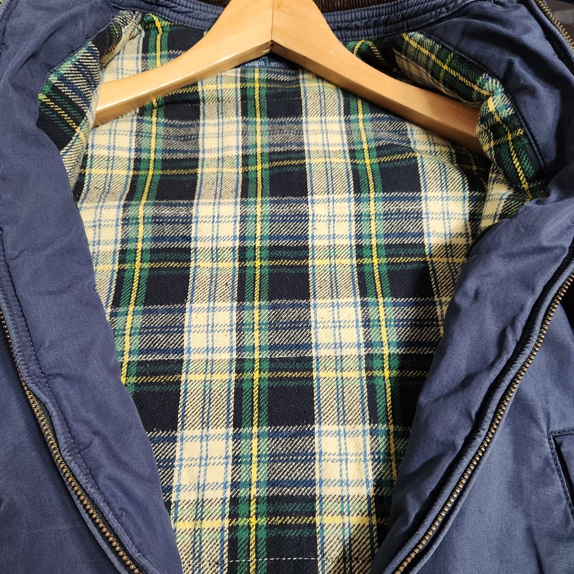 [XL] 폴로 랄프로렌 빈티지 블루종 패딩 자켓 H430 상품이미지9