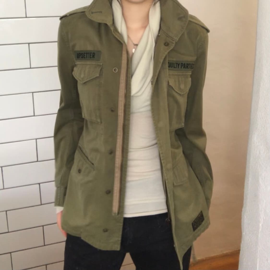 와코마리아 밀리터리 야상 자켓 상품이미지4