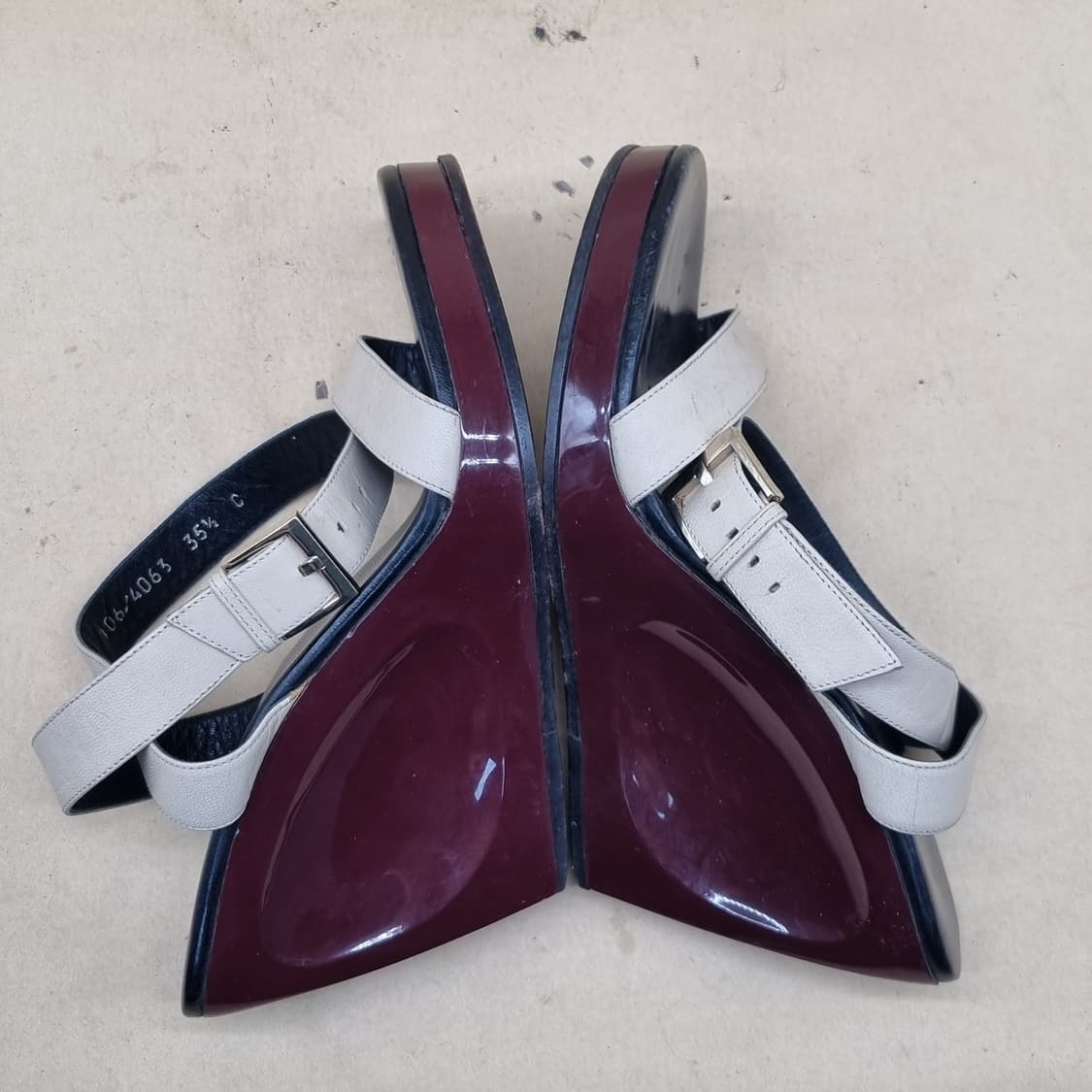 구찌 여성웨지힐 230 굽10 상품이미지5