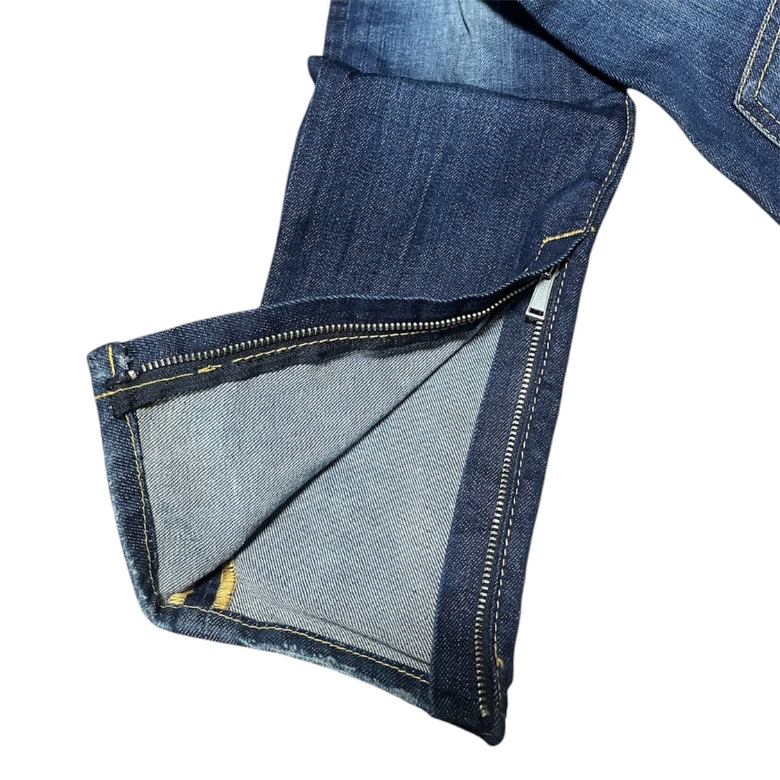 디스퀘어드2 우먼즈 y2k 데미지 지퍼 데님 팬츠 상품이미지4