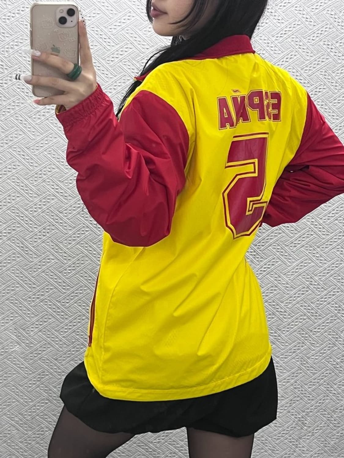 아디다스 스페인 에스파냐 레트로 키치 바람막이 자켓 M C10736 상품이미지2