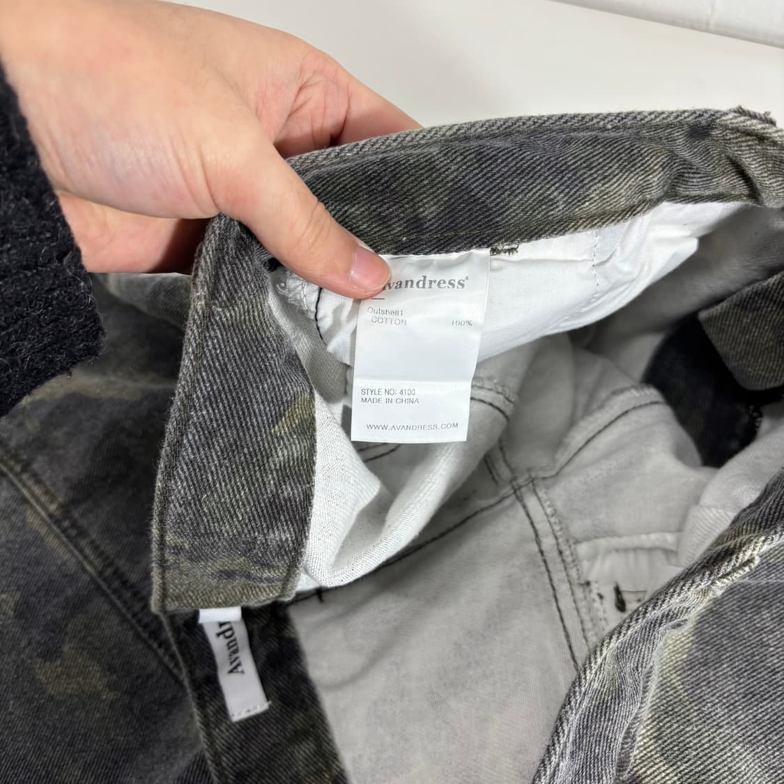 L 어반드레스 카모 와이드핏 카고팬츠 상품이미지5