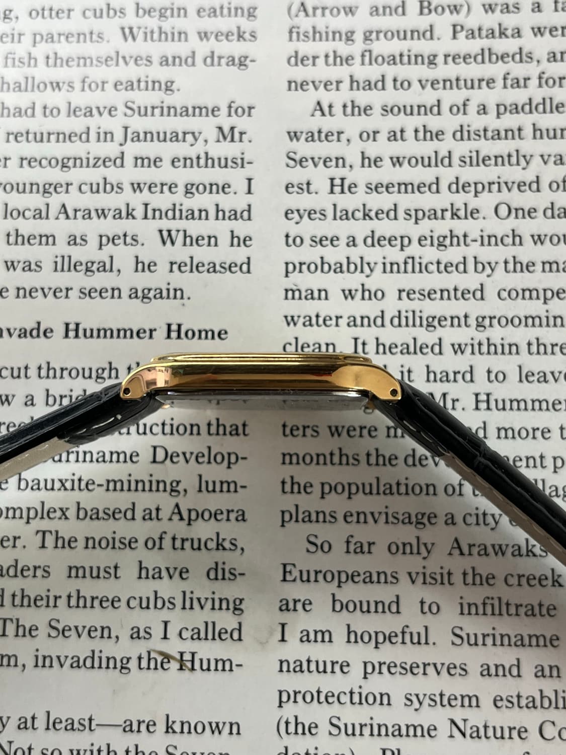 Vintage Seiko Quartz Spirit Tank Watch 상품이미지5