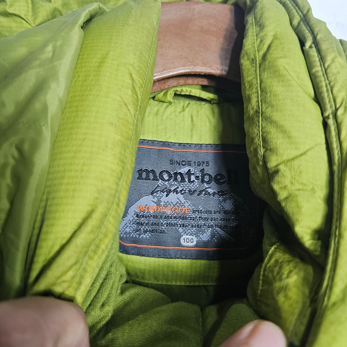 몽벨 옛날 패딩  상품이미지3