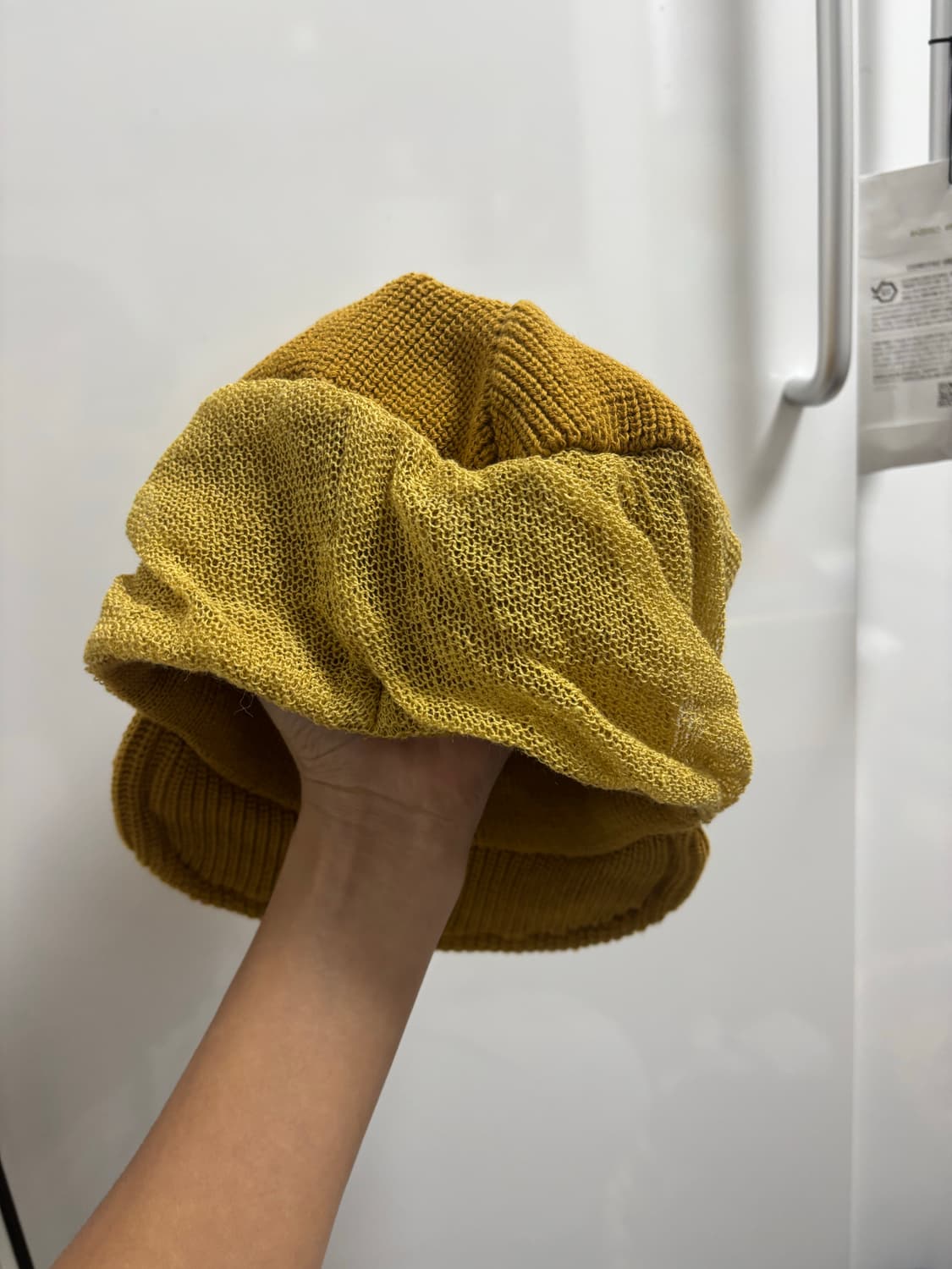 Ca4la 니트 드레이프 캡 상품이미지4