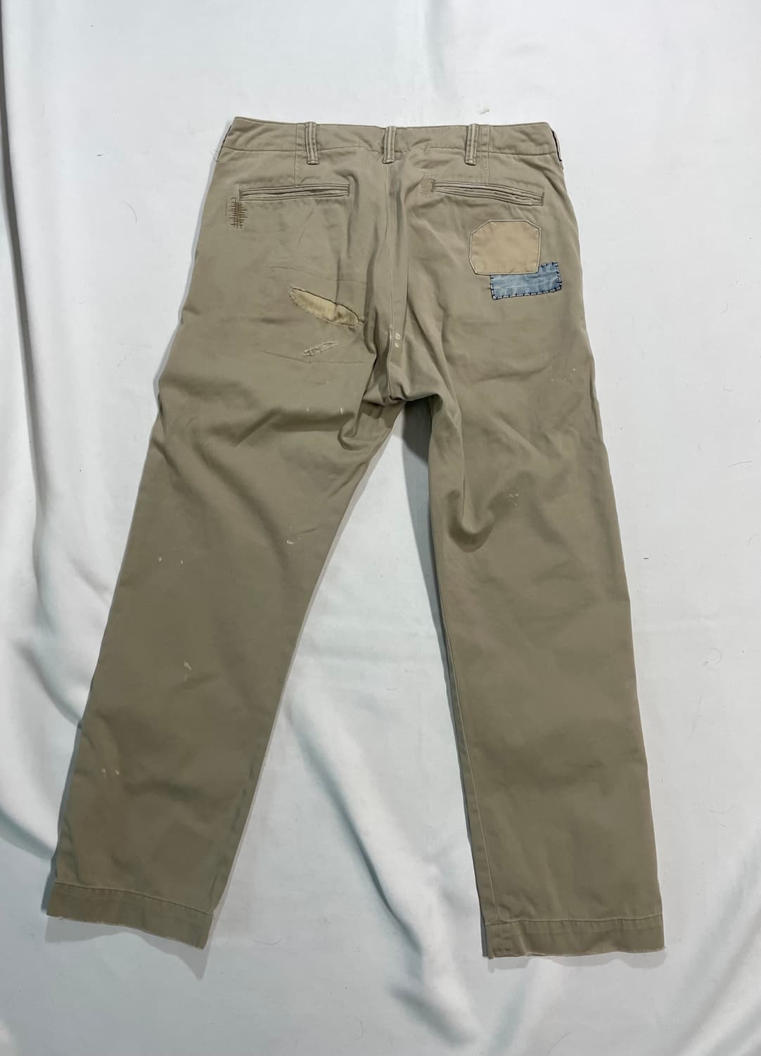 랄프로렌 폴로 리페어드 보로 코튼팬츠 상품이미지2