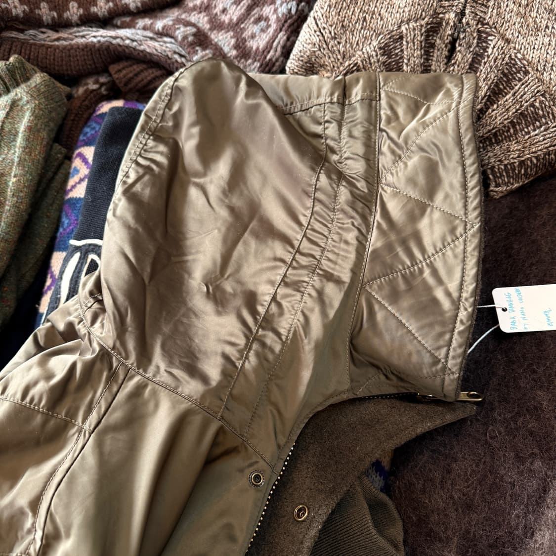 BARK TANNAGE 나노 유니버스 N2B 리버서블 밀리터리 자켓 상품이미지8