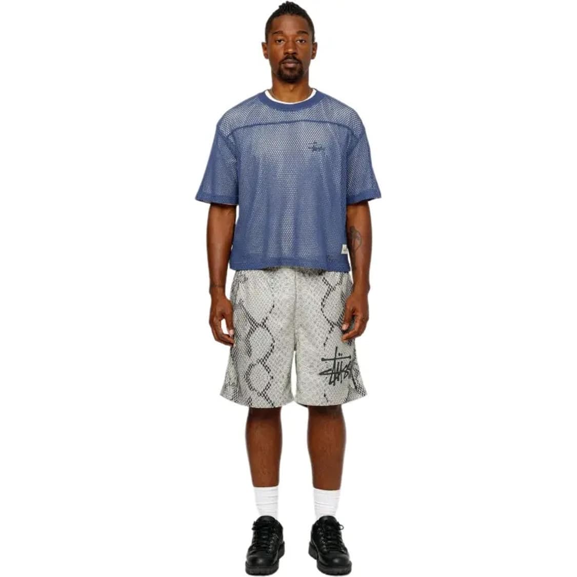 Stussy mesh basic snake short XL 상품이미지1